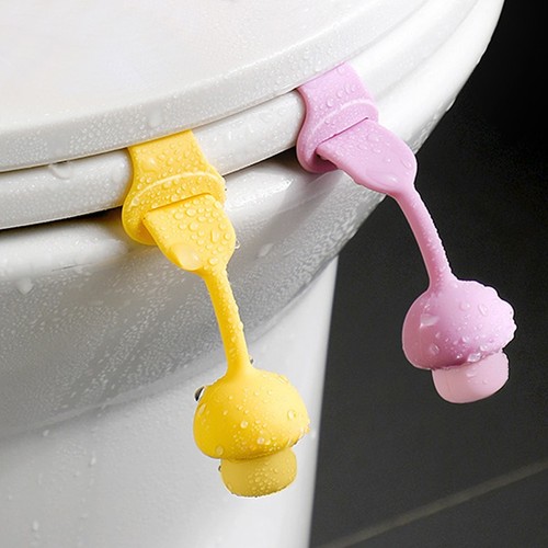 4pc silicone toilet seat lid - toilet,